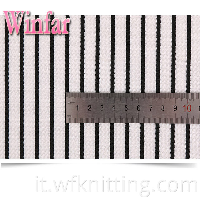 Print Stripe Bullet Fabric